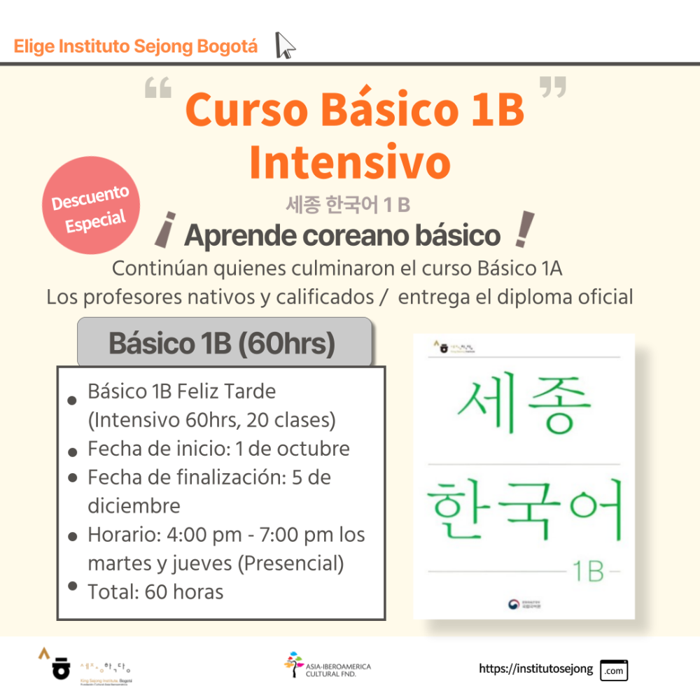 Apertura curso Básico 1B intensivo